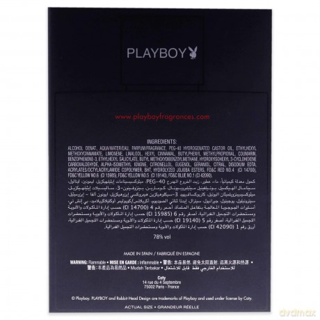 Playboy Vegas Woda Toaletowa dla Mężczyzny 100ml [PERFUMY]