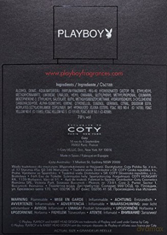 Playboy Vegas Woda Toaletowa dla Mężczyzny 100ml [PERFUMY]