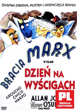 Bracia Marx: Dzień na wyścigach [DVD]