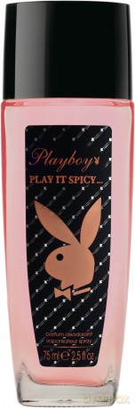 Playboy Play It Spicy Dezodorant w Naturalnym Spray'u dla Kobiety 75ml [PERFUMY]