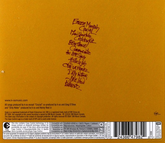 K-Os: Joyful Rebellion [CD]