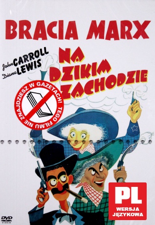 Bracia Marx: Na Dzikim Zachodzie [DVD]