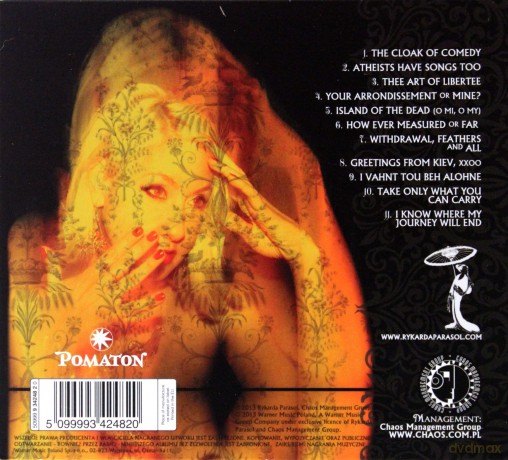 Rykarda Parasol: Against The Sun (digipack) [CD]