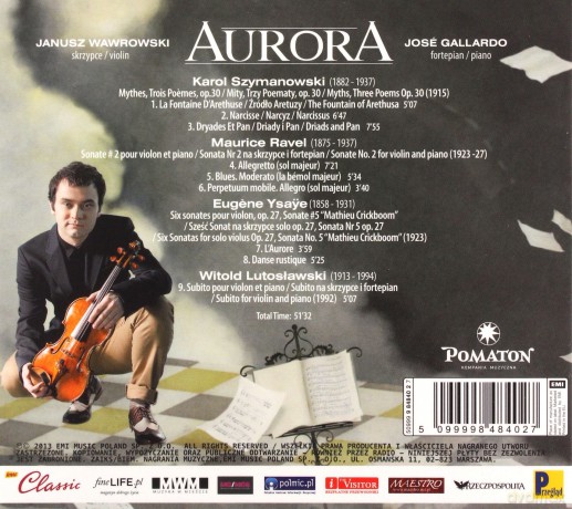 Janusz Wawrowski: Aurora [CD]