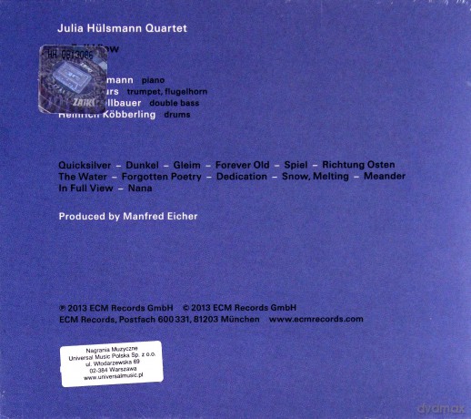 Julia Hulsmann Quartet: In Full View [CD]