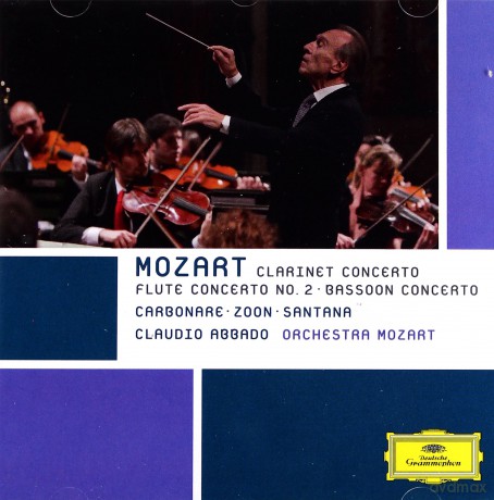 Claudio Abbado: Mozart: Clarinetbasson, Flute, Clarinet Concertos [CD]