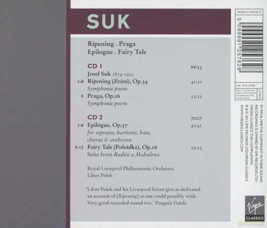 Libor Pesek: Virgin De V.-suk Ripening, Praga, Epilogue, Fairy Tale [2CD]