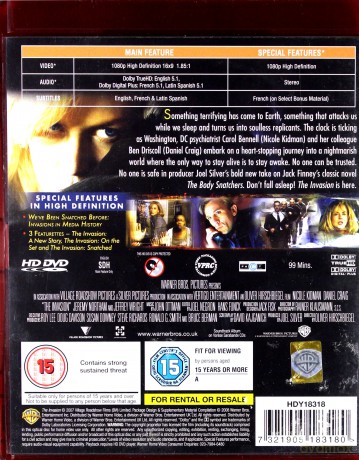 The invasion [HD-DVD]