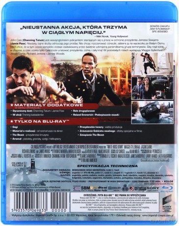 Świat w płomieniach [Blu-Ray]