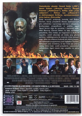 Olimp w ogniu [DVD]