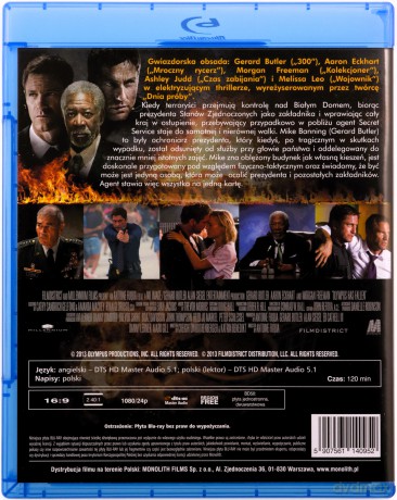 Olimp w ogniu [Blu-Ray]