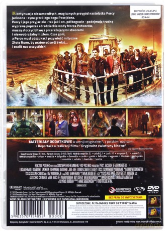 Percy Jackson: Morze Potworów [DVD]