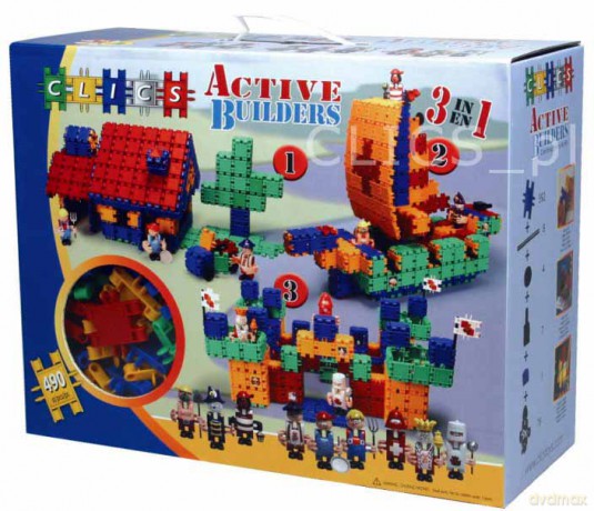 CLICS Aktywni budowniczy CA-008 [KLOCKI]