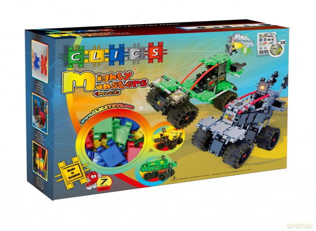 CLICS Mighty Monsters CA-014 [KLOCKI]