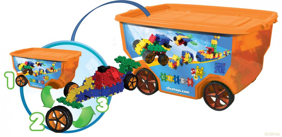 CLICS Rollerbox 400 Orange CB-409 [KLOCKI]
