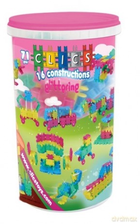 CLICS 16 constructions Glitter Tube CK-025 [KLOCKI]