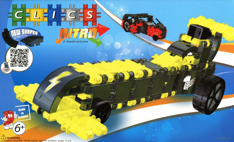 CLICS Nitro - kartonik RC-103 [KLOCKI]