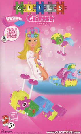 CLICS Glitter - kartonik RC-104 [KLOCKI]