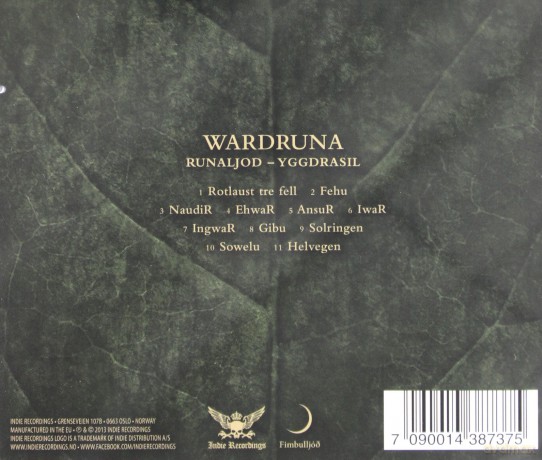 Wardruna: Runaljod Yggdrasil [CD]