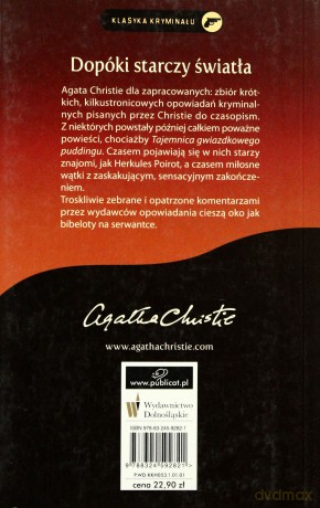 Dopóki starczy światła - Agata Christie [KSIĄŻKA]