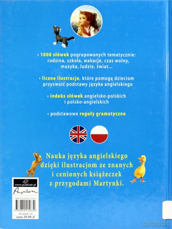 Ilustrowany słownik angielsko-polski z Martynką - Gilbert Delahaye [KSIĄŻKA]