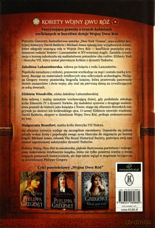 Kobiety Wojny Dwu Róż: księżna, królowa i królowa matka - Gregory, Philippa; Baldwin, David; Jones, Michael [KSIĄŻKA]