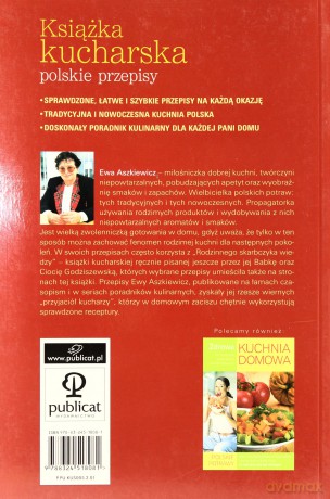 Książka kucharska. Polskie przepisy - Ewa Aszkiewicz [KSIĄŻKA]