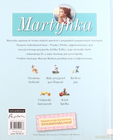 Martynka opowiada historyjki o zwierzątkach - Jeanne Cappe [KSIĄŻKA]