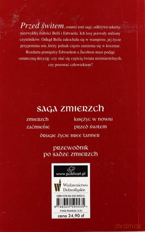 Przed świtem - Stephenie Meyer [KSIĄŻKA]