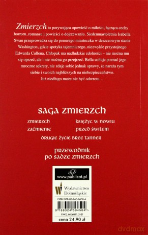 Zmierzch - Stephenie Meyer [KSIĄŻKA]
