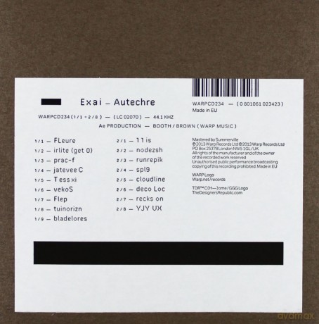Autechre: Exai [2CD]