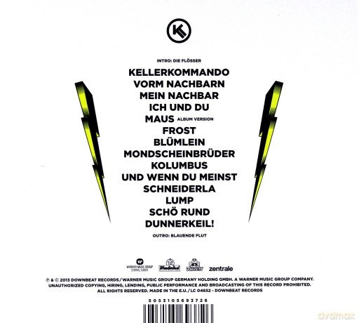 Kellerkomando: Dunnerkeil (digipack) [CD]