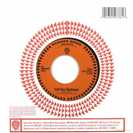 Eli Reed Paperboy: Woohoo/Call Your Girlfriend [WINYL]