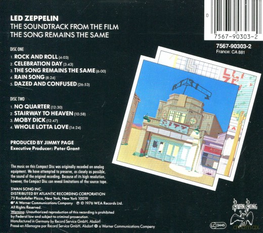 Led Zeppelin: the song remains the same [2cd]