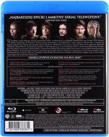 Gra o tron sezon 4 [Blu-Ray]