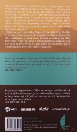 Dziś wieczorem nie schodźmy na psy - Alexandra Fuller [KSIĄŻKA]