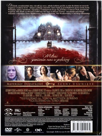 Crimson Peak. Wzgórze Krwi (booklet) [DVD]