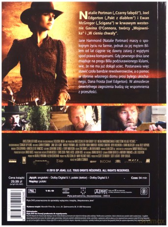 Niepokonana Jane (booklet) [DVD]