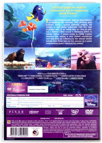 Gdzie jest Dory? (Disney) [DVD]