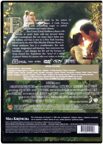 A Little Princess (Mała księżniczka) [DVD]