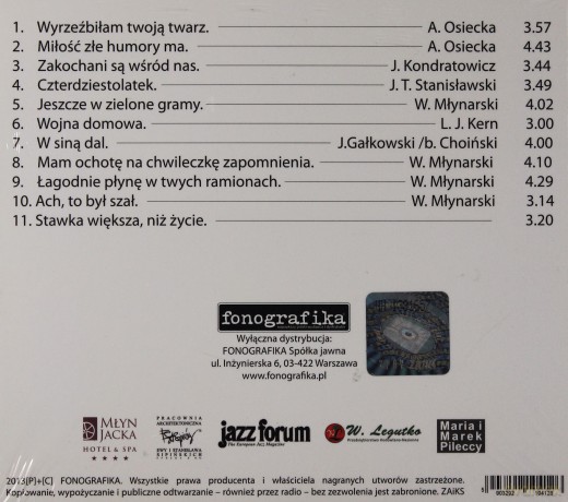 Hanna Banaszak: Piosenki jerzego Dudusia Matuszkiewicza (digipack) [CD]