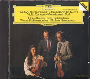 Kremer Wp Harn: Mozart:Sinf Conc 364 + [CD]