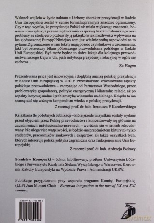 Prezydencja Polski w Radzie Unii Europejskiej. Bilans osiągnięć [KSIĄŻKA]