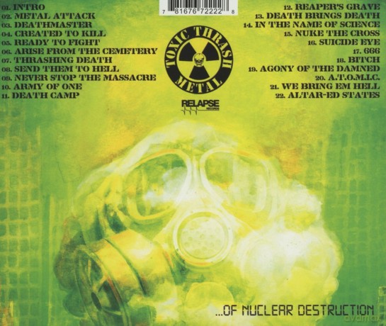 Toxic Holocaust: From The Ashes Of Nuclear Destruction [CD]