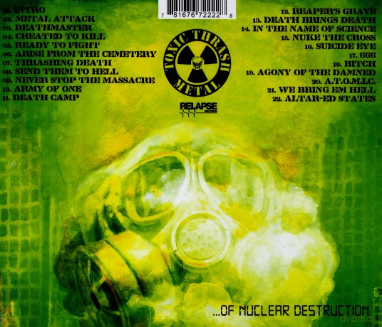 Toxic Holocaust: From The Ashes Of Nuclear Destruction [CD]