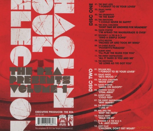 The Rza Presents Shaolin Soul Selection Vol 1 [2CD]