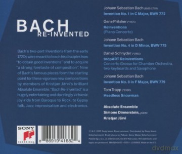 Kristjan Jarvi: Bach Re-Invented [CD]