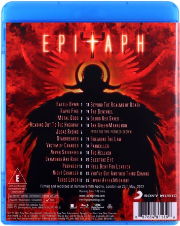 Judas Priest: Epitaph [Blu-Ray]