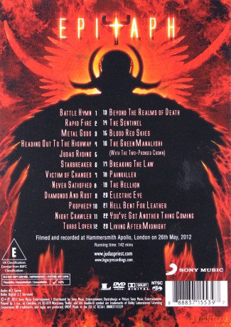 Judas Priest: Epitaph [DVD]