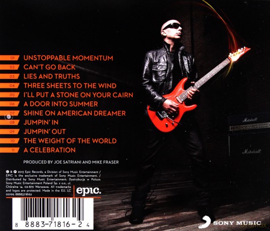 Joe Satriani: Unstoppable Momentum [CD]